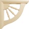 Ekena Millwork 1 1/2"W x 7"D x 7"H Andrea Wagon Wheel Bracket, Maple BKT01X07X07ADMA - alternate 2